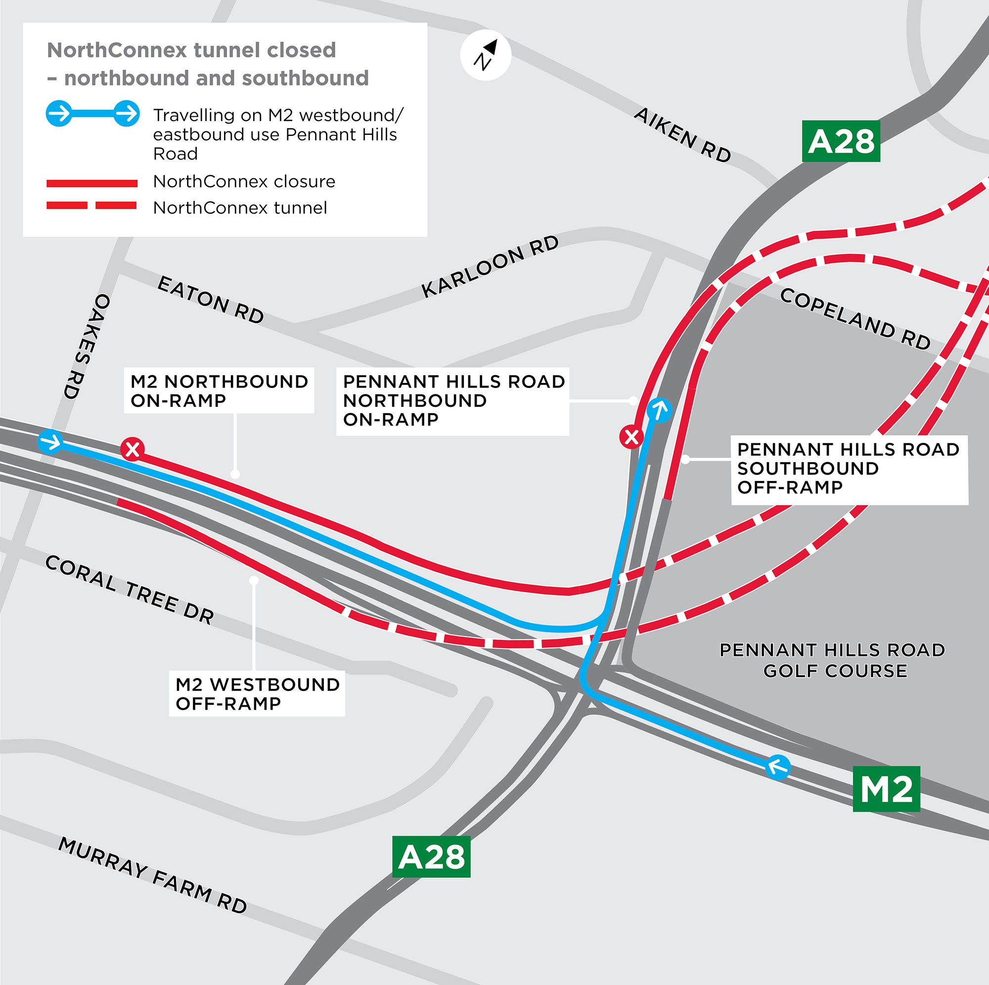detour map